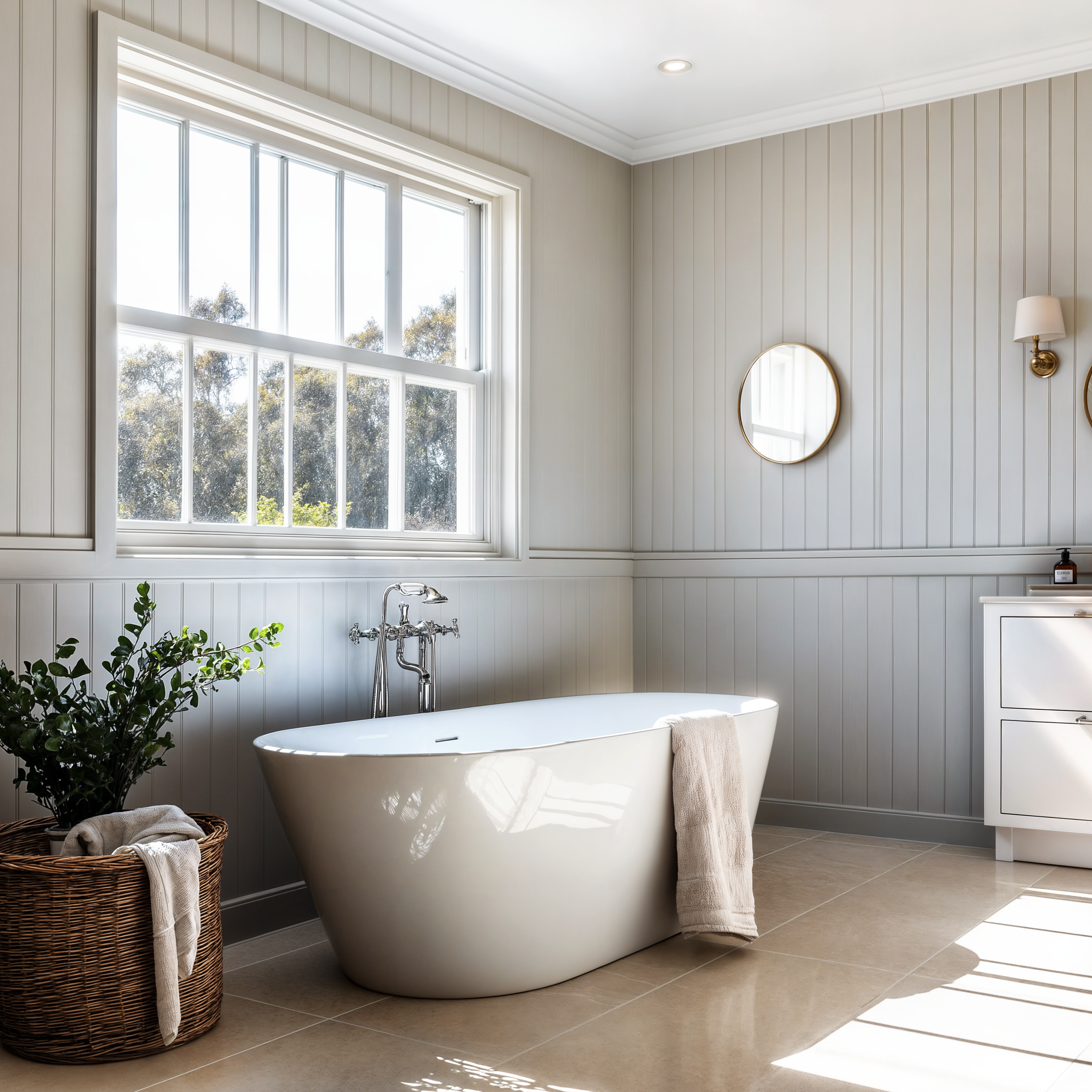 How to Install a Freestanding Bathtub