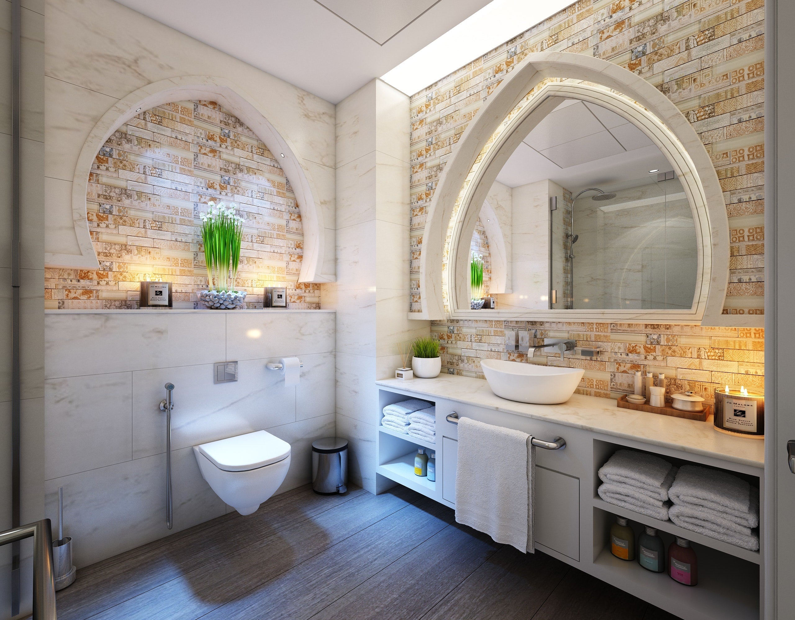toilets