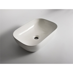 CLAYA OVAL ABOVE COUNTER BASIN GLOSS WHITE 460MM