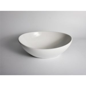 CLAYA OVAL ABOVE COUNTER BASIN GLOSS WHITE 400MM