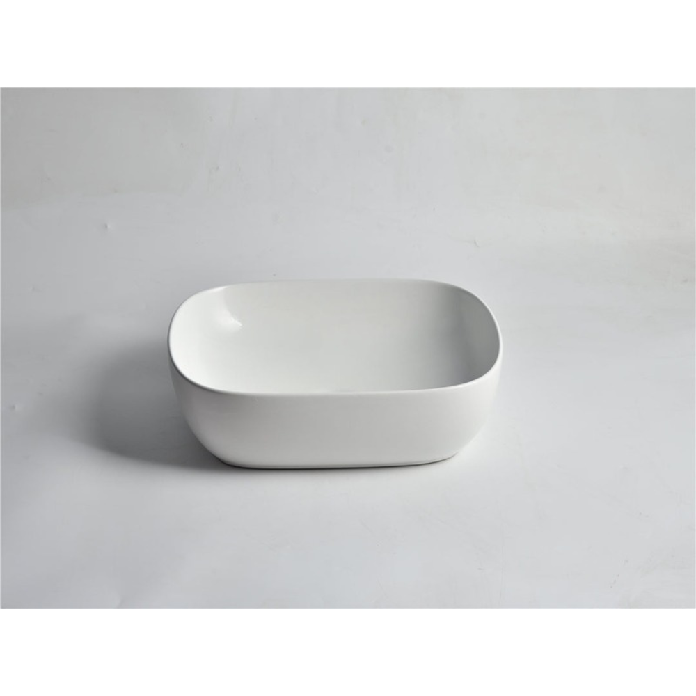 CLAYA OVAL ABOVE COUNTER BASIN MATTE WHITE 485MM