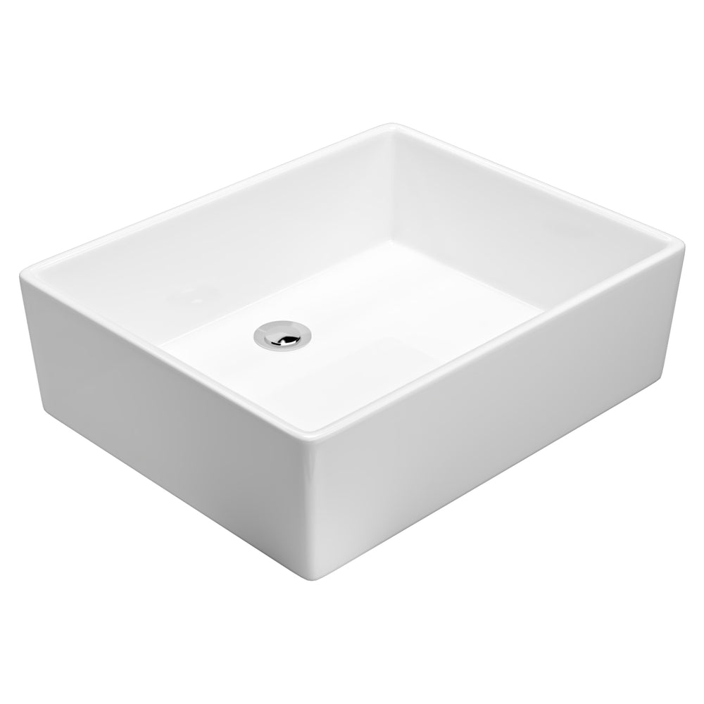 AMERICAN STANDARD HERON SQUARE VESSEL BASIN WHITE