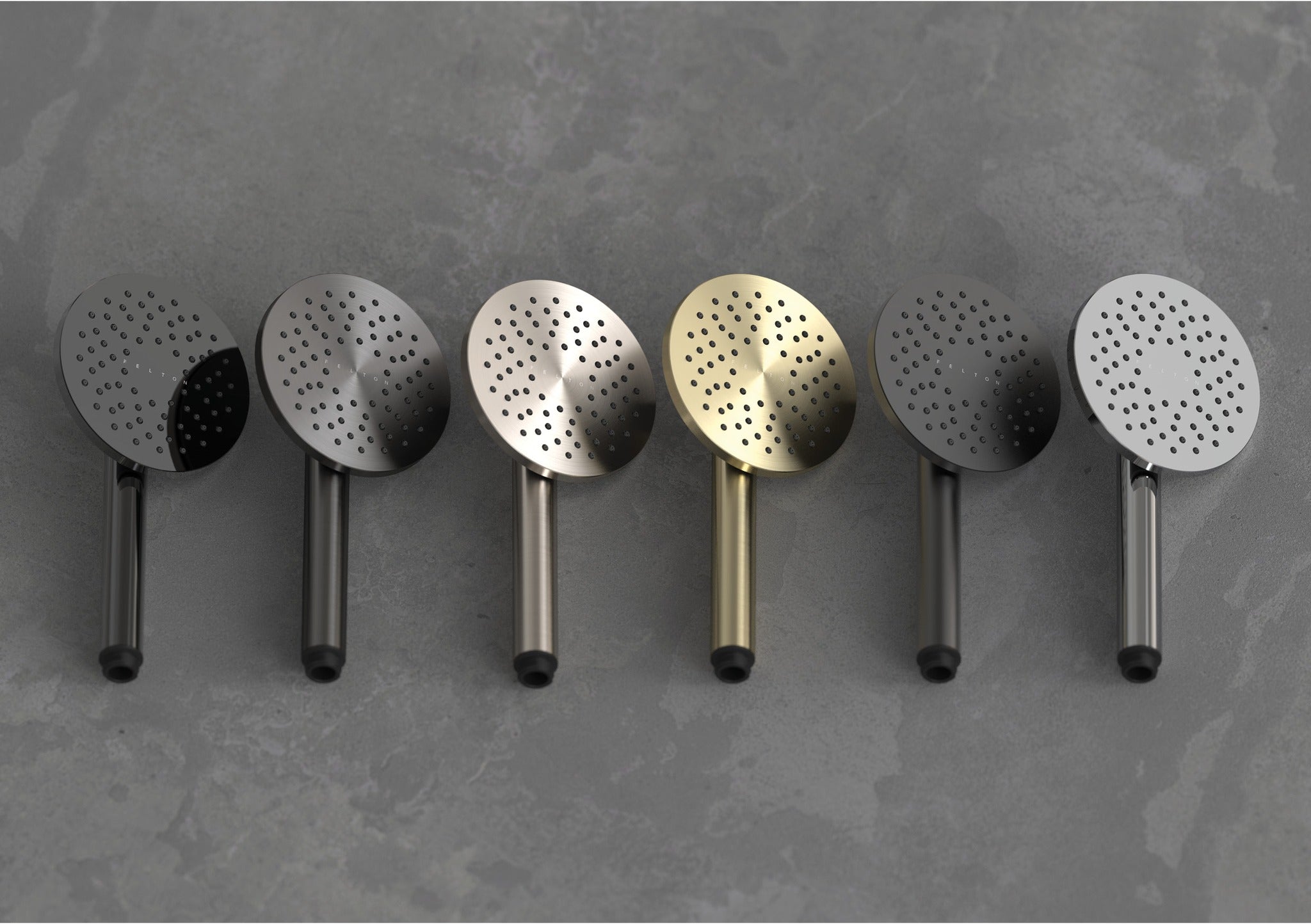 FELTON TATE AERLUX HANDPIECE 120MM GUN METAL