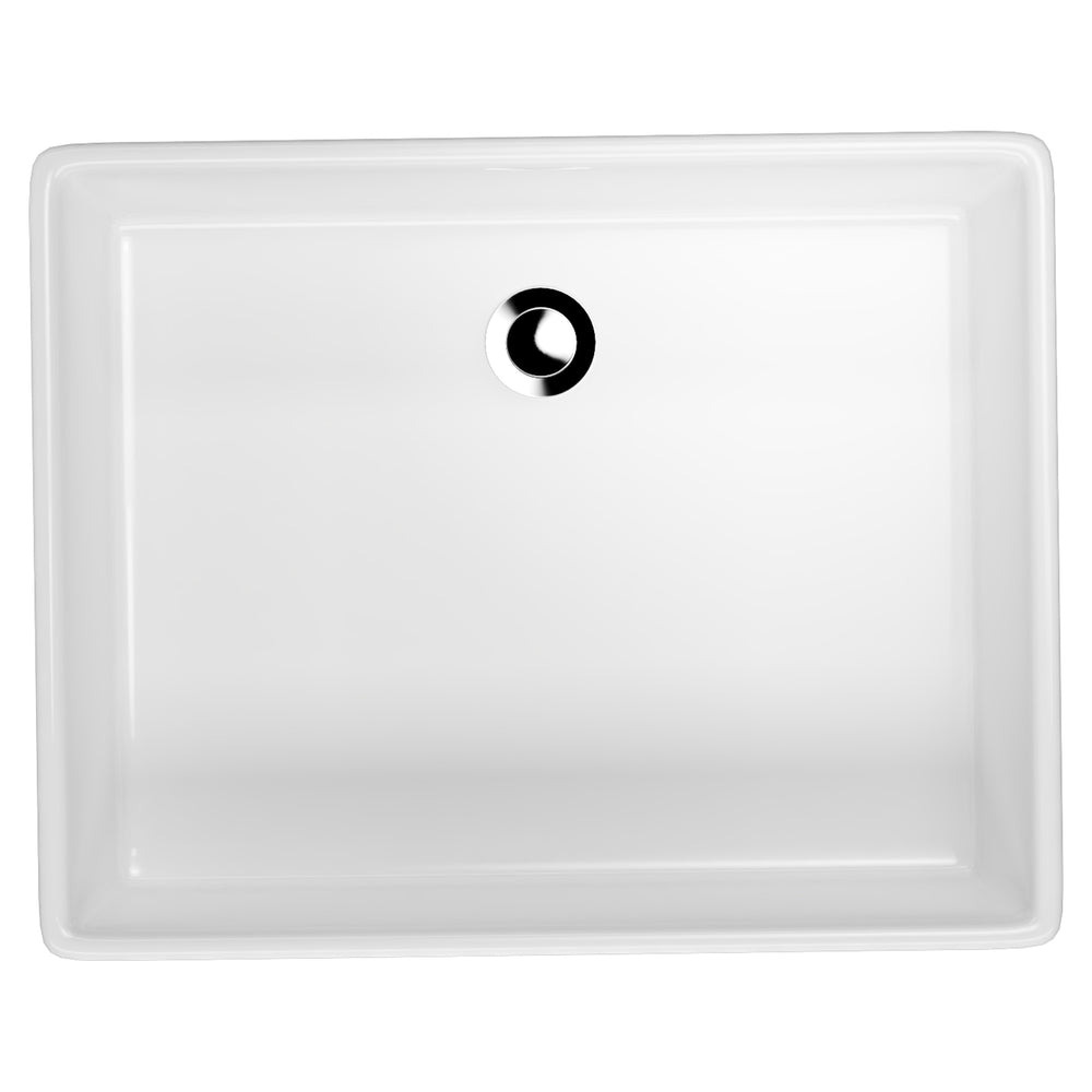 AMERICAN STANDARD HERON SQUARE VESSEL BASIN WHITE