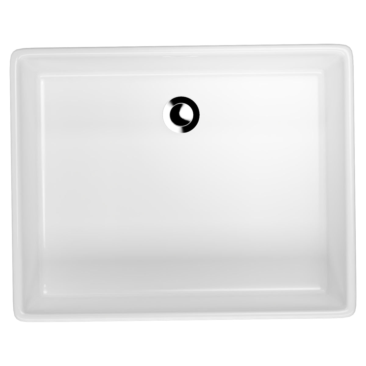 AMERICAN STANDARD HERON SQUARE VESSEL BASIN WHITE