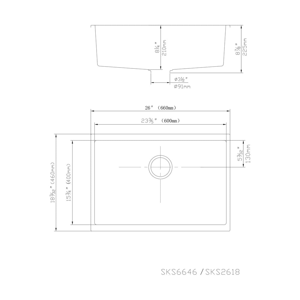 VITO QUARTZ SINGLE BOWL UNDERMOUNT KITCHEN SINK MATTE BLACK 660MM