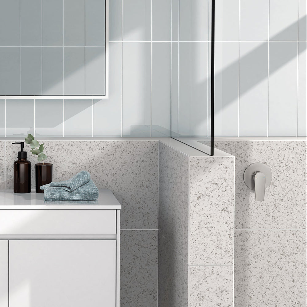 PHOENIX ARLO SHOWER AND WALL MIXER WITH TRIM KIT AND BODY BRUSHED NICKEL