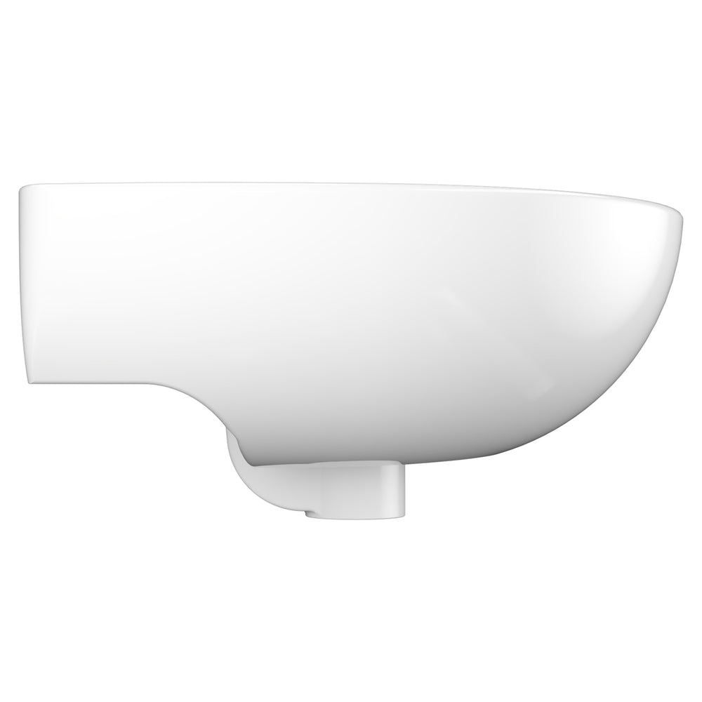 AMERICAN STANDARD STUDIO WALL BASIN OVERFLOW WHITE 500MM