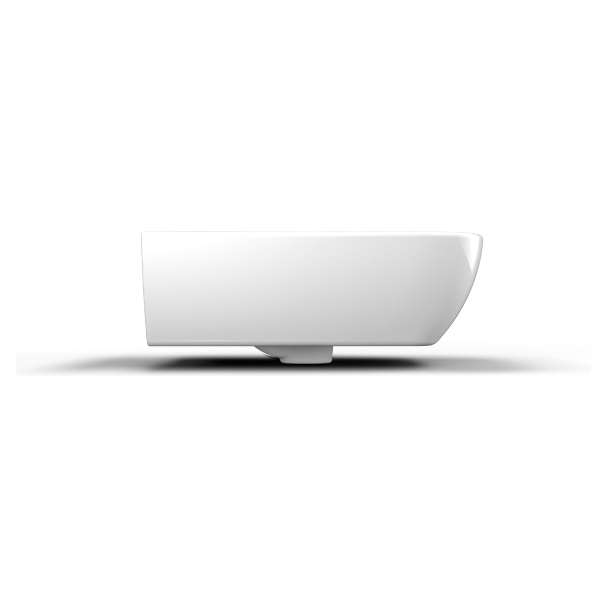 AMERICAN STANDARD CYGNET WALL BASIN OVERFLOW WHITE 550MM