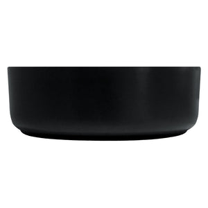 FIENZA REBA ABOVE COUNTER BASIN MATTE BLACK 360MM