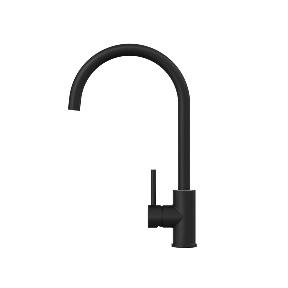 LINSOL LOUIS SINK MIXER 395 MATTE BLACK