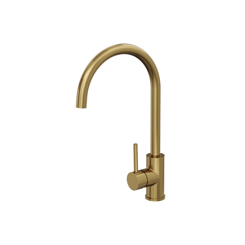 LINSOL LOUIS SINK MIXER 395 BRUSHED BRASS