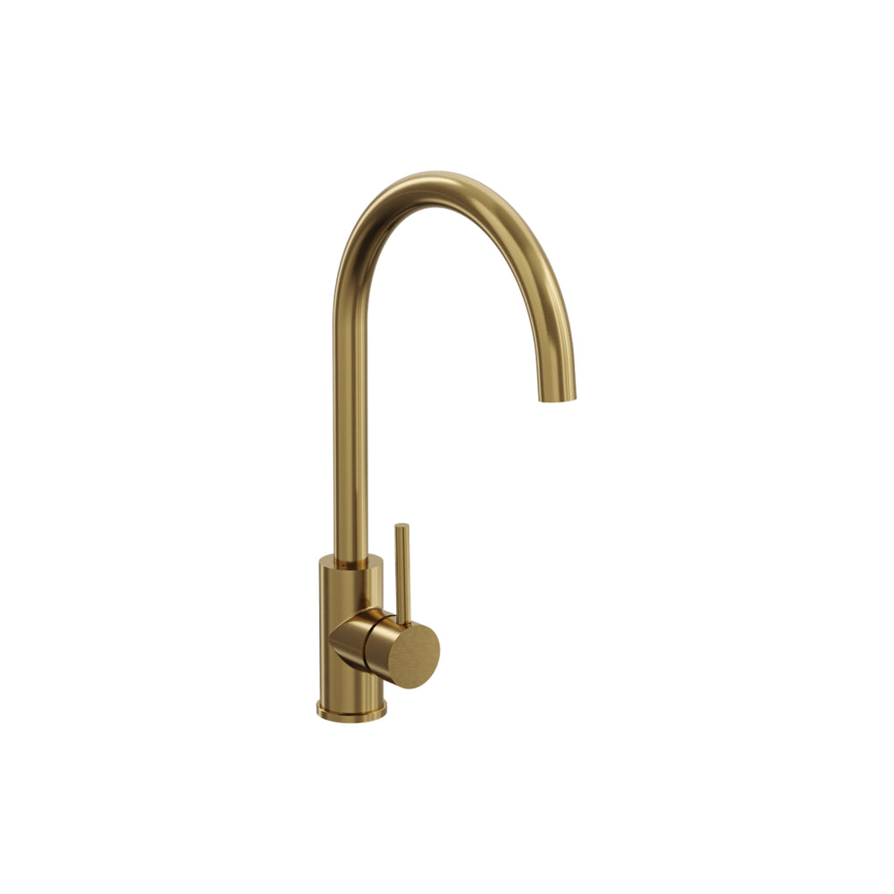 LINSOL LOUIS SINK MIXER 395 BRUSHED BRASS