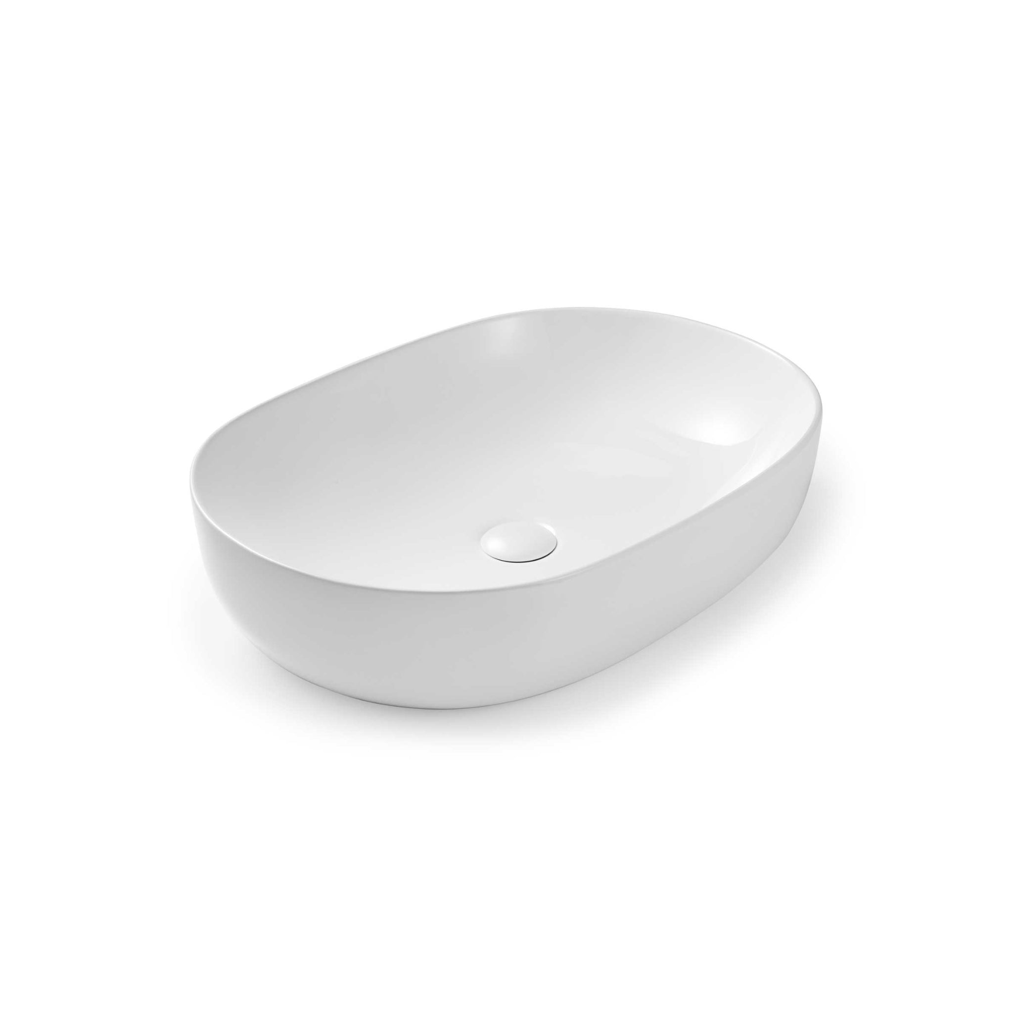 SEIMA ARKO 600 ABOVE COUNTER BASIN GLOSS WHITE 600MM