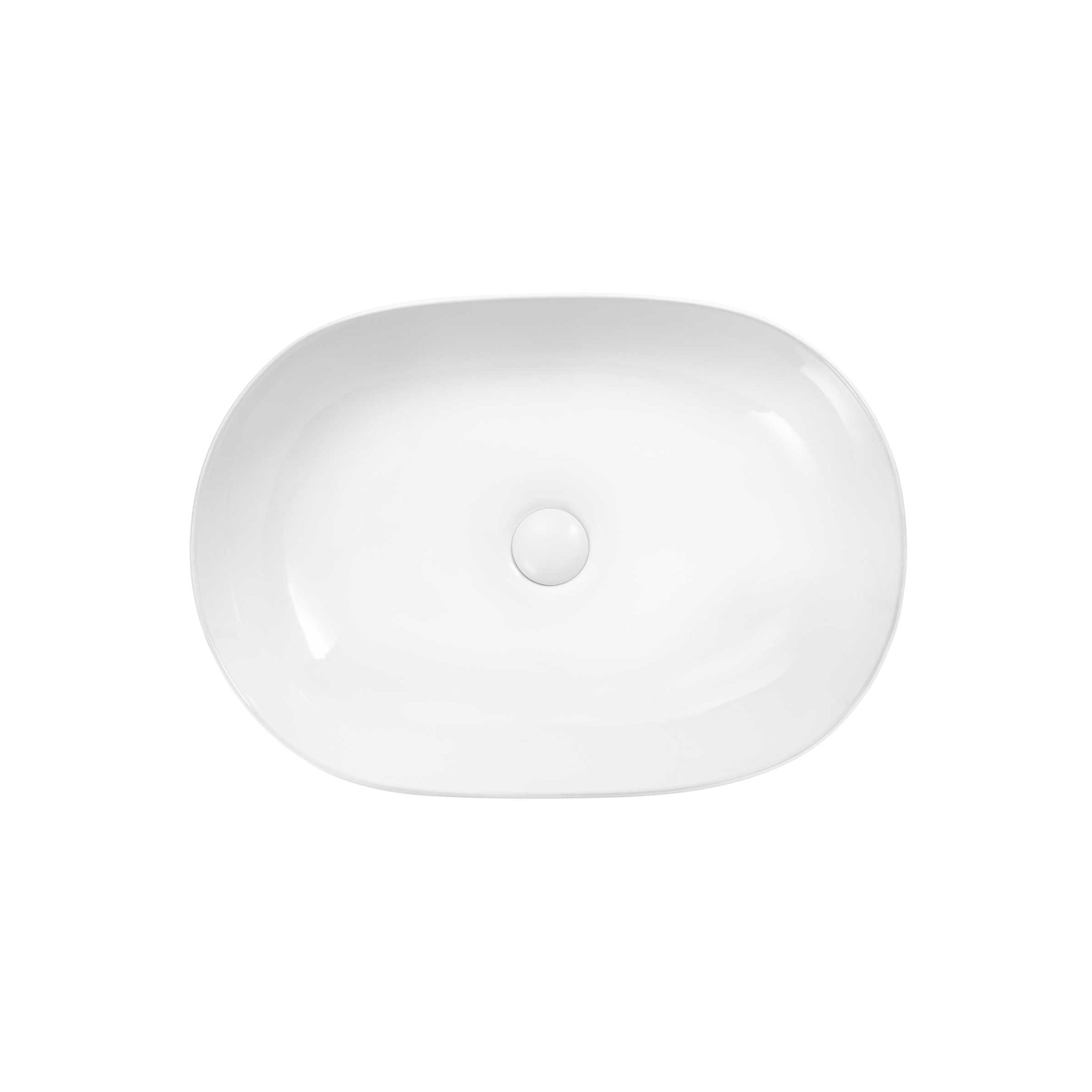 SEIMA ARKO 600 ABOVE COUNTER BASIN GLOSS WHITE 600MM