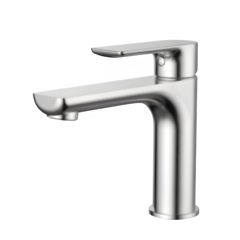 MODERN NATIONAL NOVA LEAD FREE BASIN MIXER 152MM BRUSHED CHROME