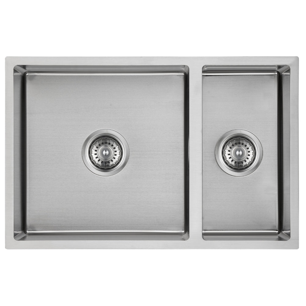 IKON CORA 1.5 BOWL UNDERMOUNT SINK STAINLESS STEEL 670MM