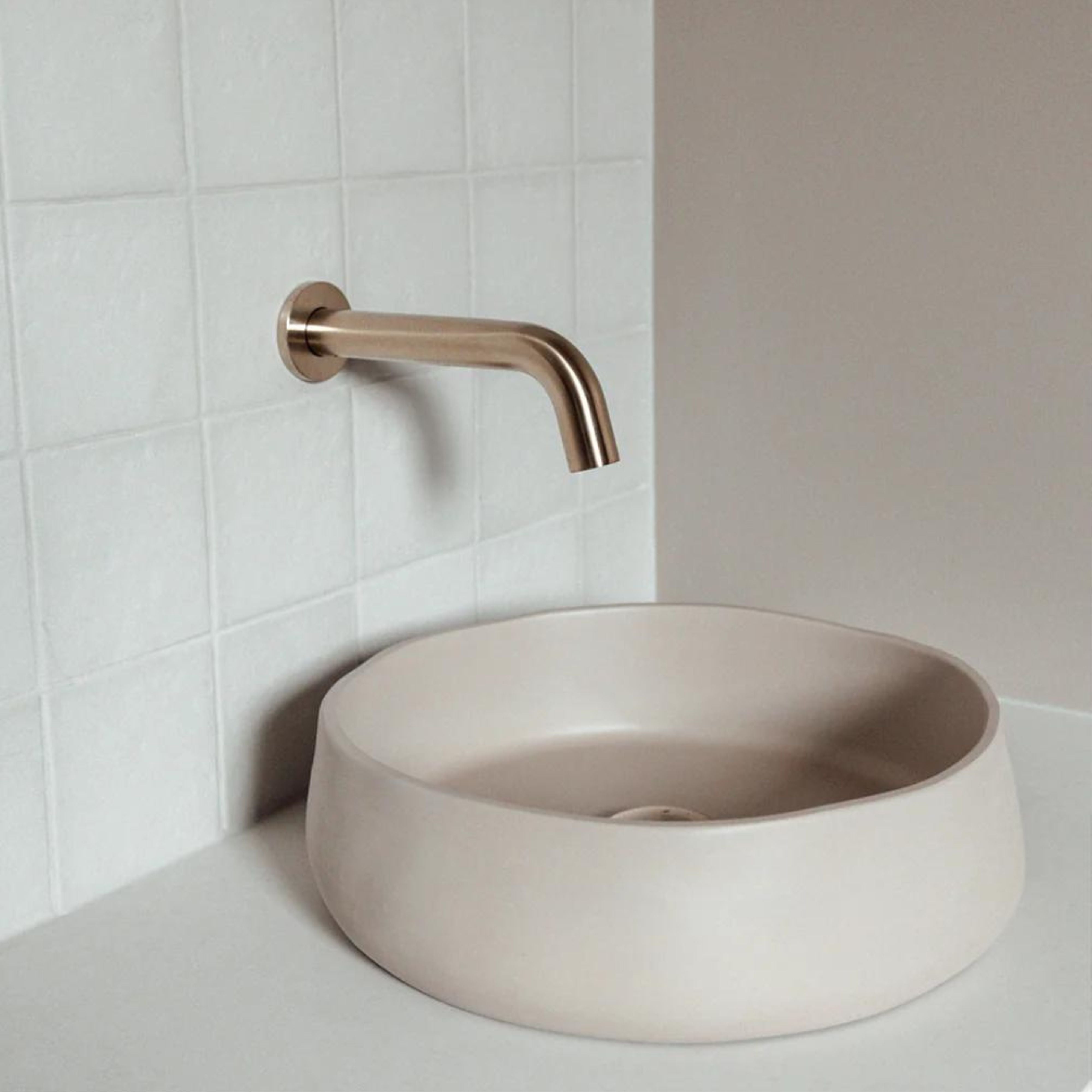 NOOD CO CONSCIOUS RANGE MILL ABOVE COUNTER / WALL HUNG BASIN NOOD 380MM