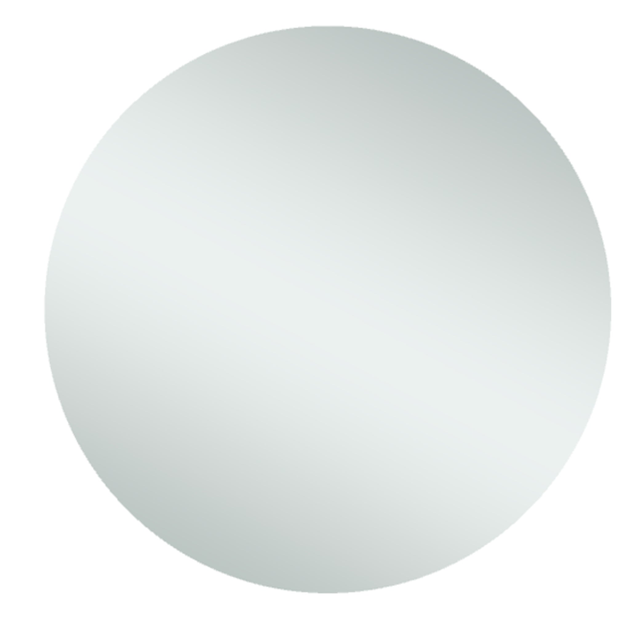 THERMOGROUP ABLAZE ROUND POLISHED EDGE MIRROR WITH DEMISTER 900MM