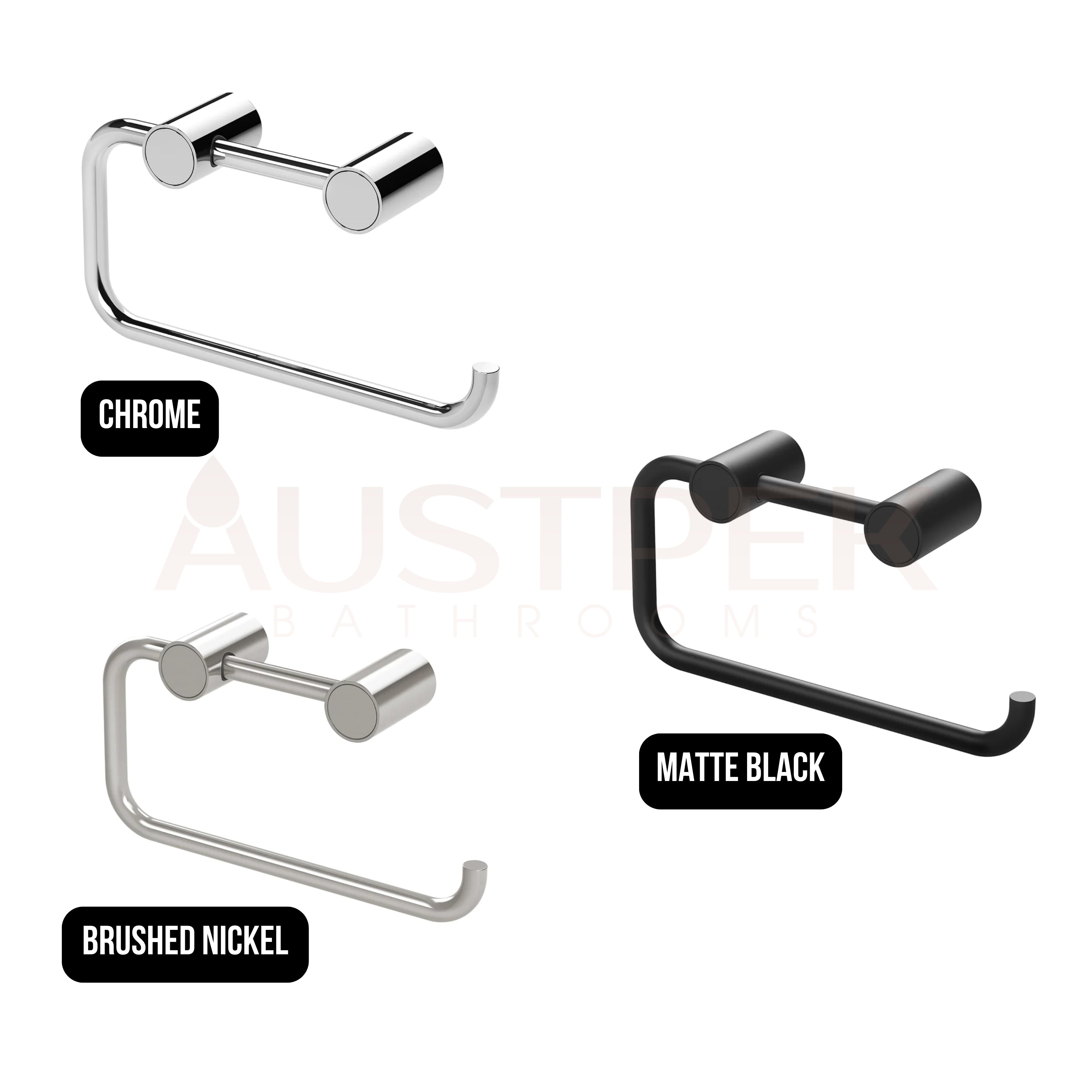 PHOENIX VIVID SLIMLINE TOILET ROLL HOLDER CHROME 180MM