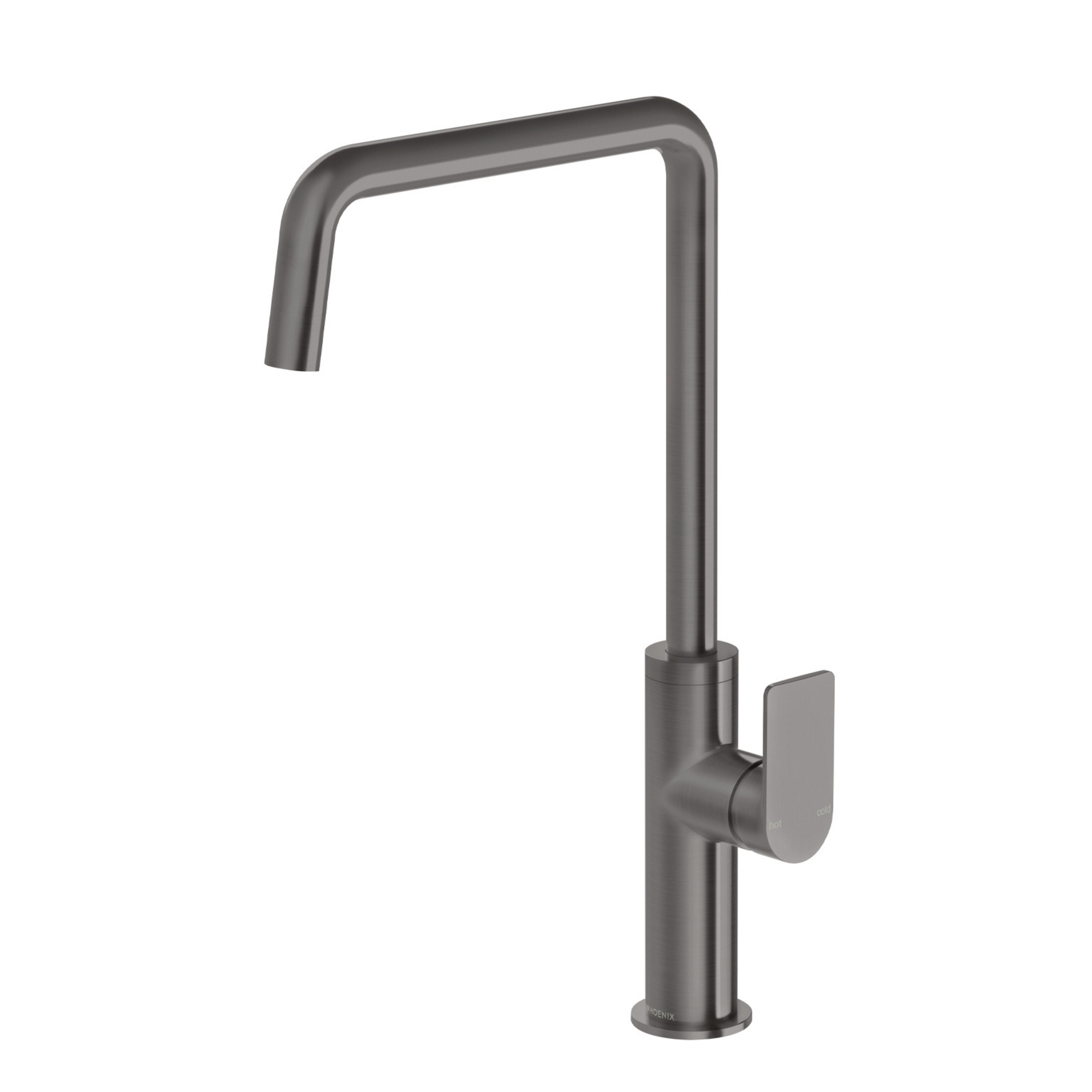 PHOENIX MEKKO LEAD FREE SINK MIXER 190MM BRUSHED CARBON
