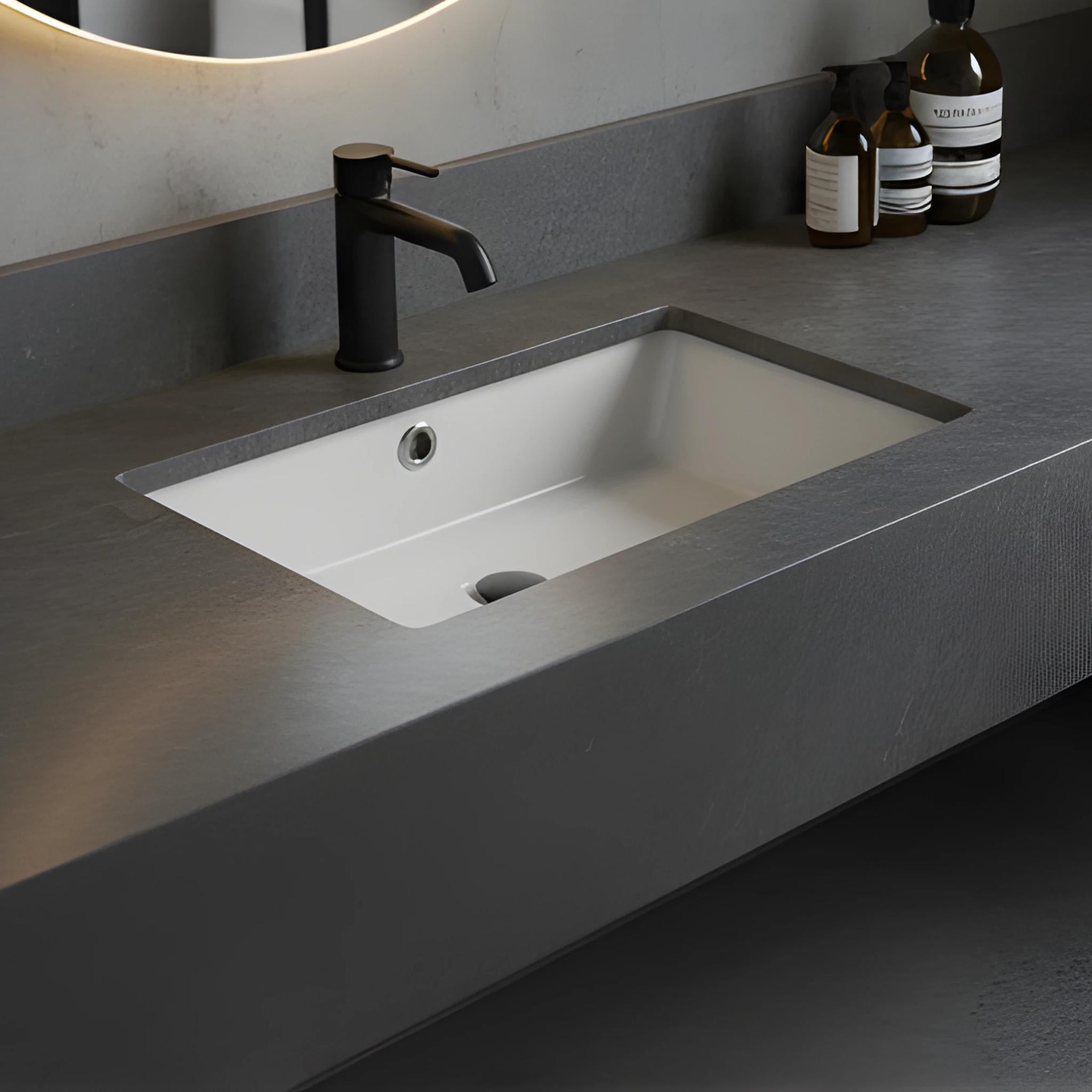 TURNER HASTINGS MINI AGRES UNDER COUNTER BASIN GLOSS WHITE 440MM