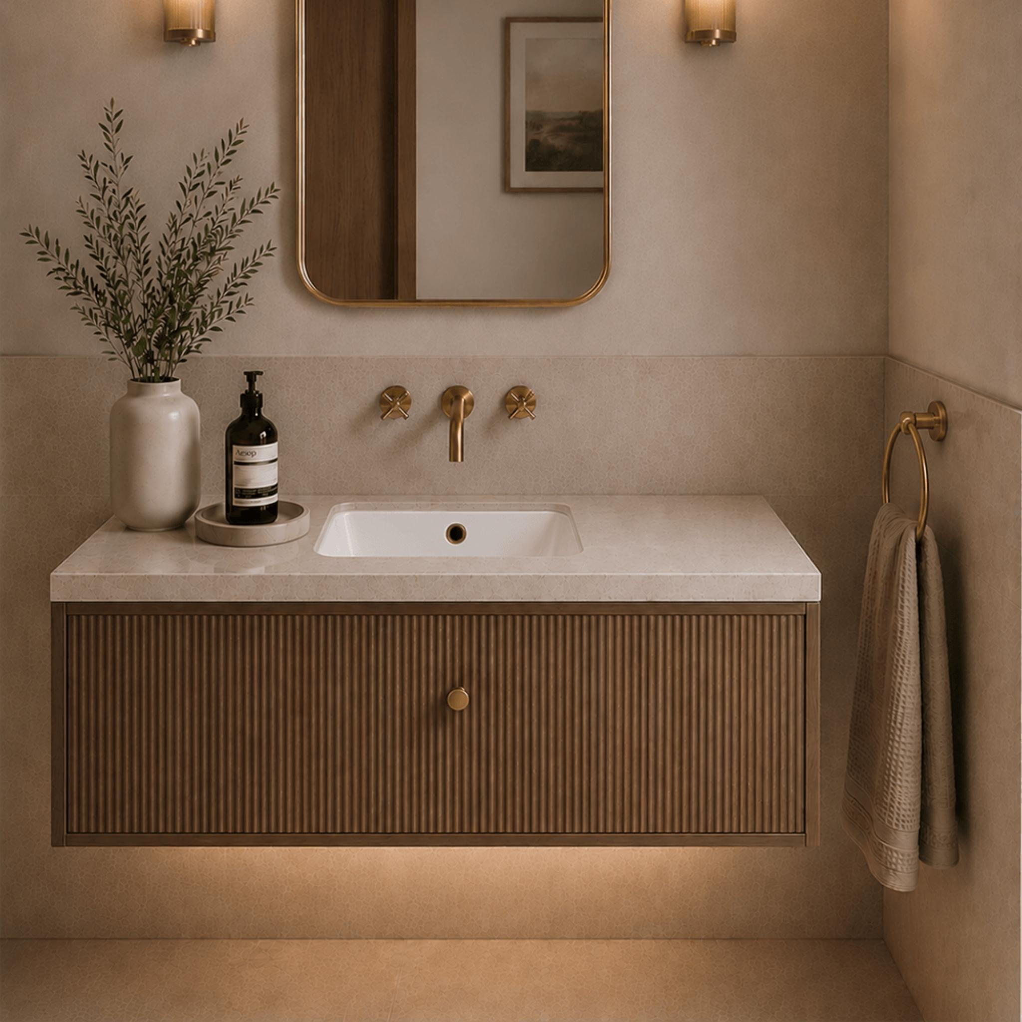 TURNER HASTINGS MINI AGRES UNDER COUNTER BASIN MATTE WHITE 440MM