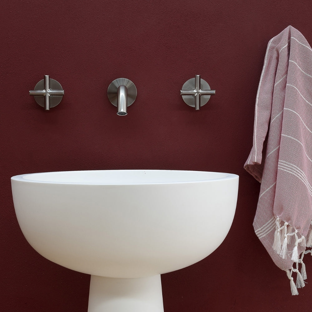 PHOENIX VIVID SLIMLINE LEAD FREE PLUS WALL TOP ASSEMBLIES BRUSHED NICKEL