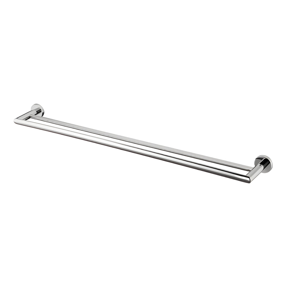 MODERN NATIONAL EVA DOUBLE TOWEL RAIL CHROME (AVAILAABLE IN 600MM, 750MM AND 900MM)