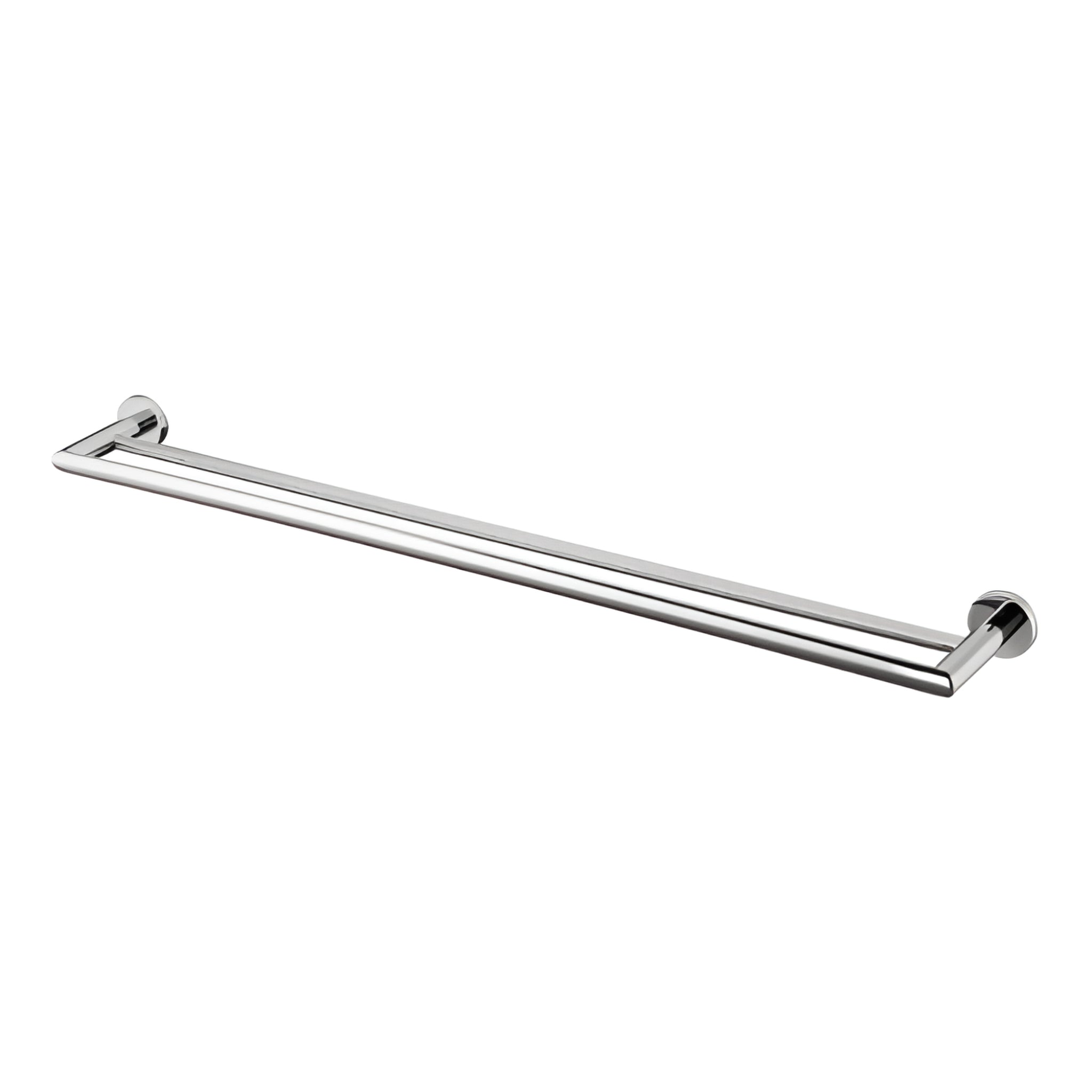 MODERN NATIONAL EVA DOUBLE TOWEL RAIL CHROME (AVAILAABLE IN 600MM, 750MM AND 900MM)