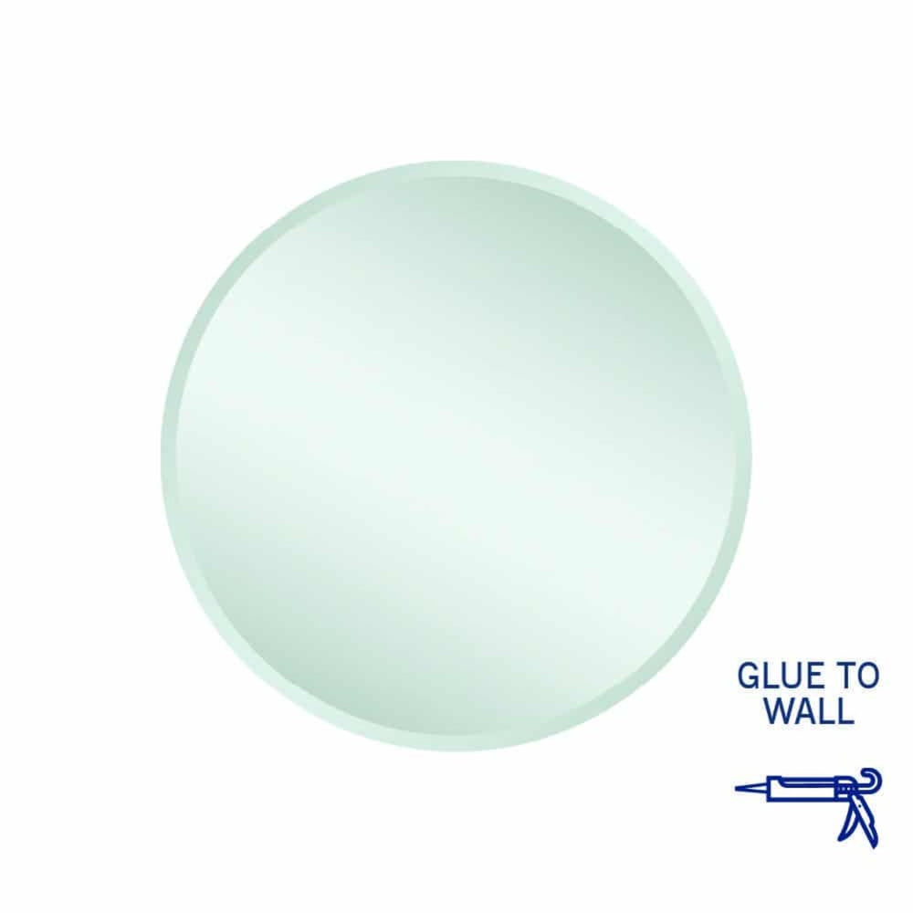 THERMOGROUP ABLAZE ROUND 18MM BEVEL EDGE MIRROR 600MM
