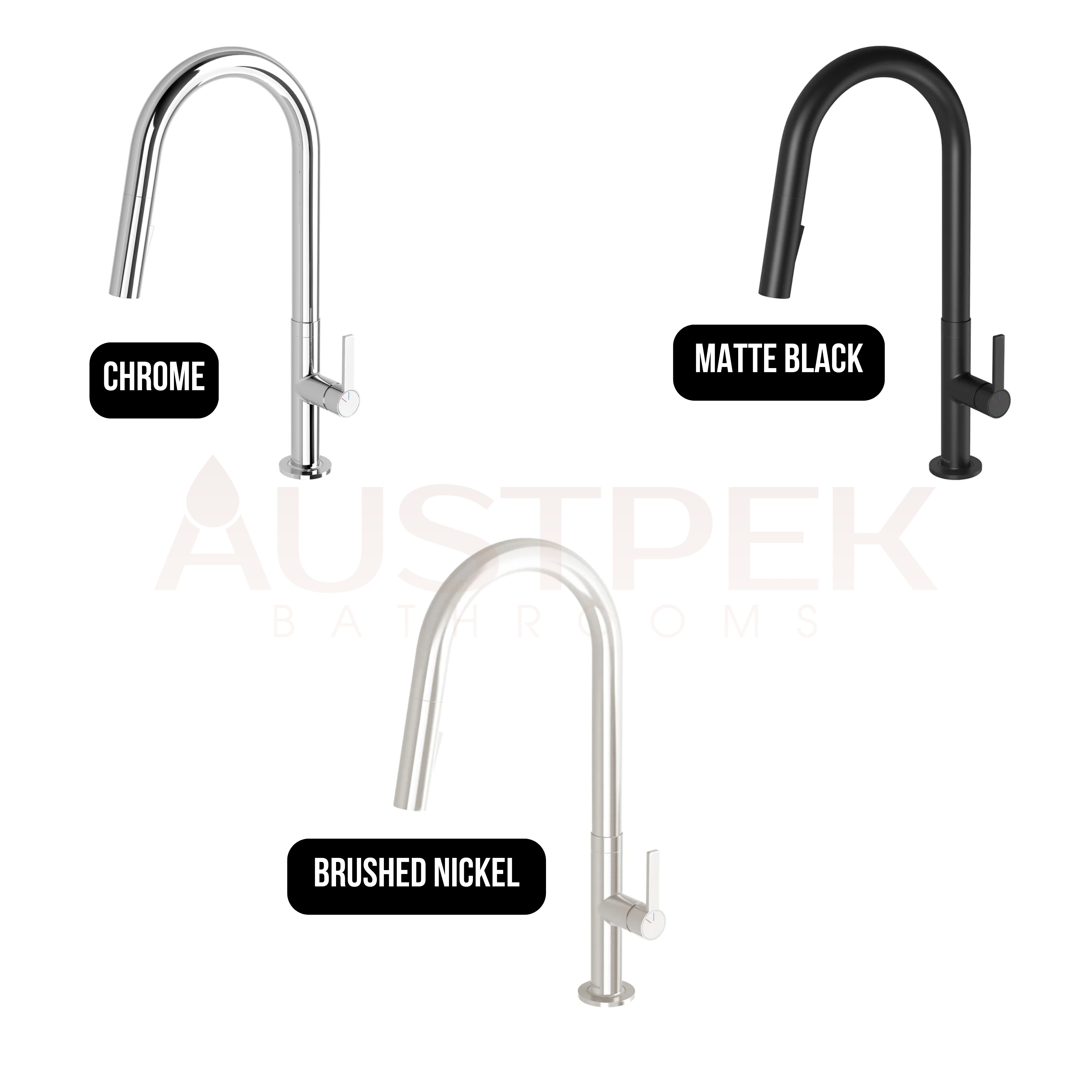 PHOENIX LEXI MKII LEAD FREE PULL OUT SINK MIXER 437MM CHROME