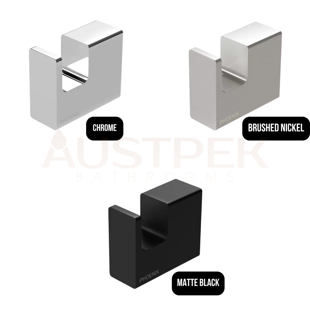 PHOENIX LEXI MKII ROBE HOOK CHROME