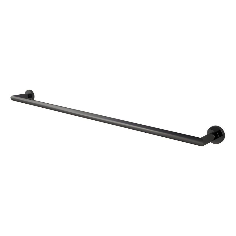 MODERN NATIONAL EVA SINGLE TOWEL RAIL MATTE BLACK (AVAILAABLE IN 600MM AND 750MM)