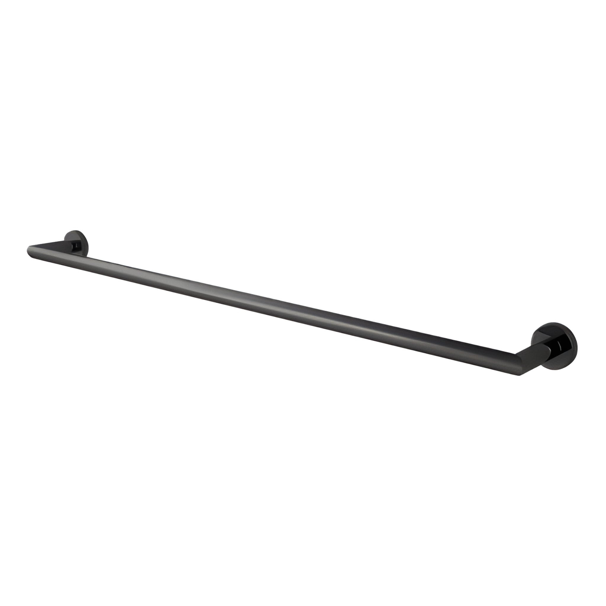 MODERN NATIONAL EVA SINGLE TOWEL RAIL MATTE BLACK (AVAILAABLE IN 600MM AND 750MM)
