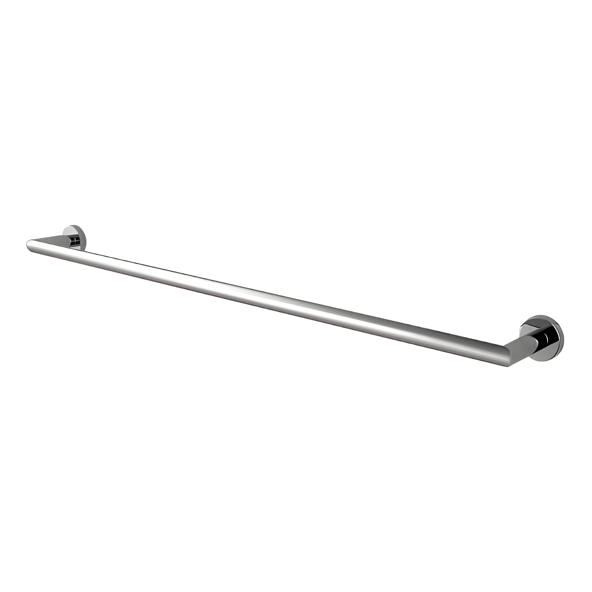 MODERN NATIONAL EVA SINGLE TOWEL RAIL CHROME (AVAILAABLE IN 600MM, 750MM AND 900MM)