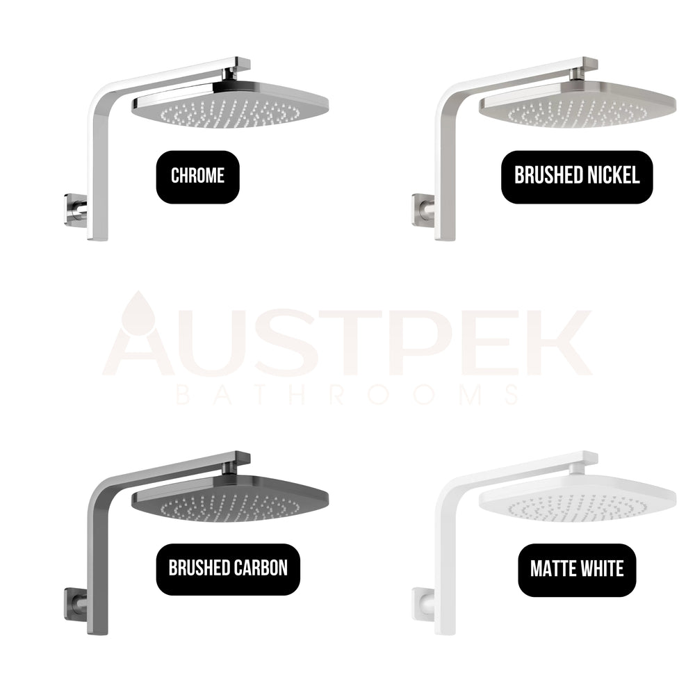 PHOENIX NUAGE HIGH-RISE SHOWER ARM AND ROSE CHROME
