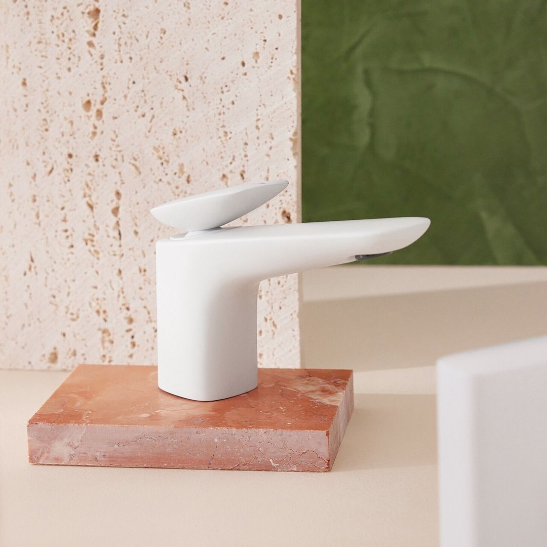 PHOENIX NUAGE BASIN MIXER MATTE WHITE