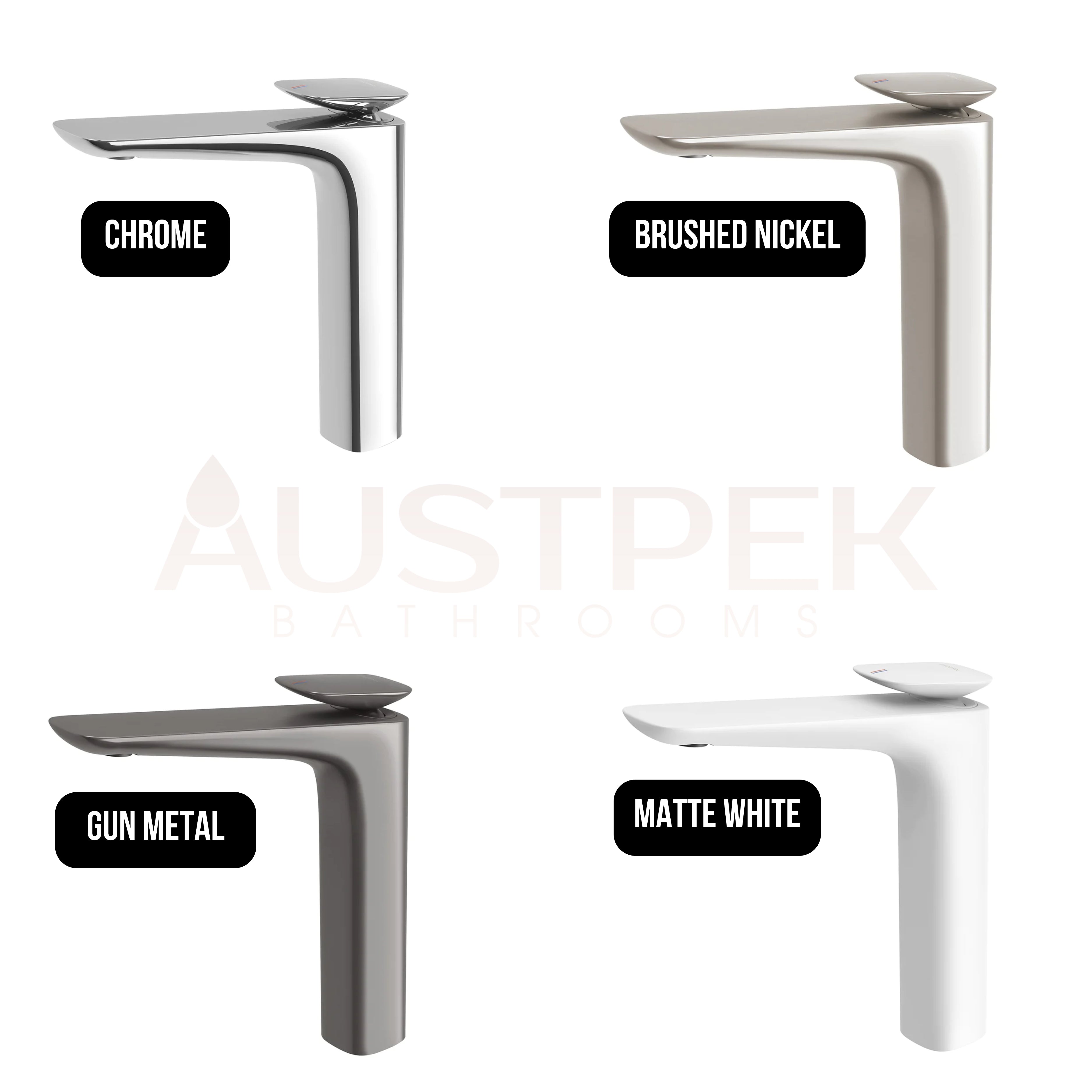 PHOENIX NUAGE LEAD FREE VESSEL MIXER 219MM MATTE WHITE