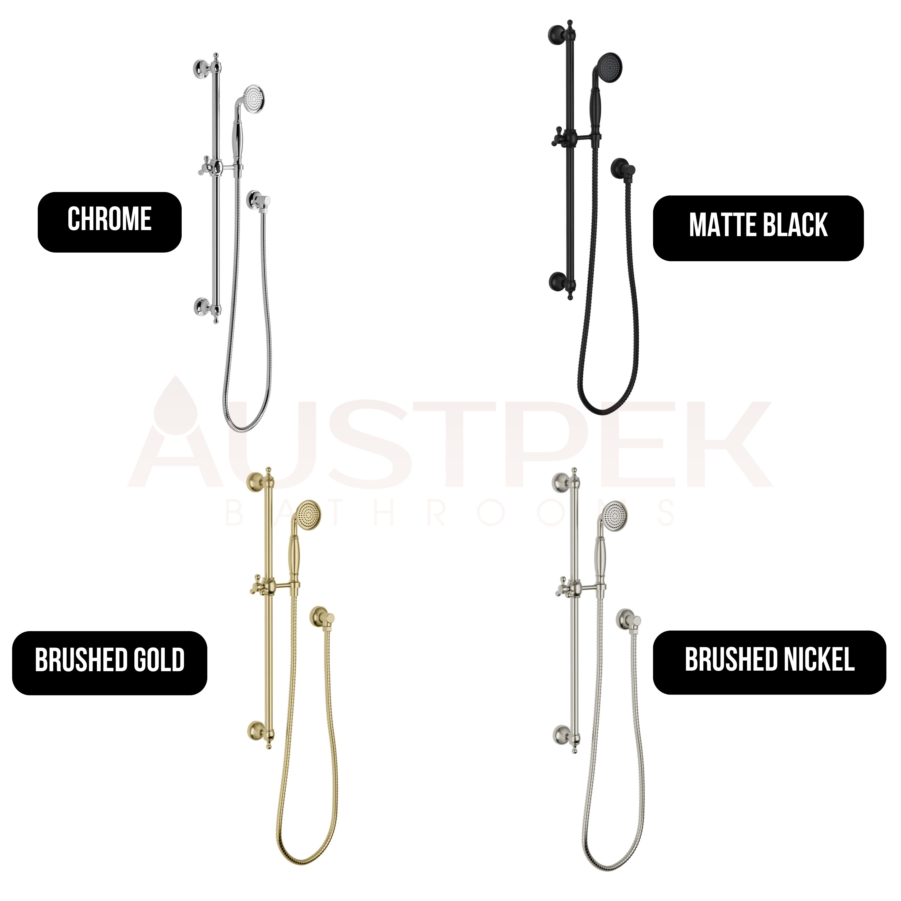 PHOENIX CROMFORD RAIL SHOWER BRUSHED NICKEL