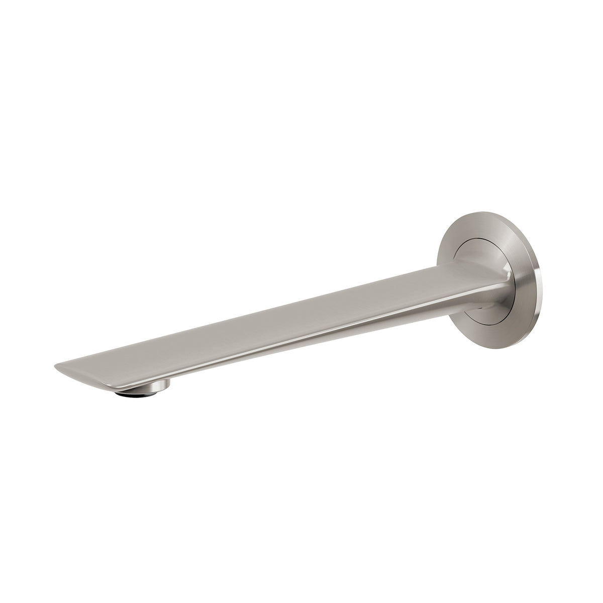 PHOENIX KUSABI WALL BASIN/BATH OUTLET 200MM BRUSHED NICKEL