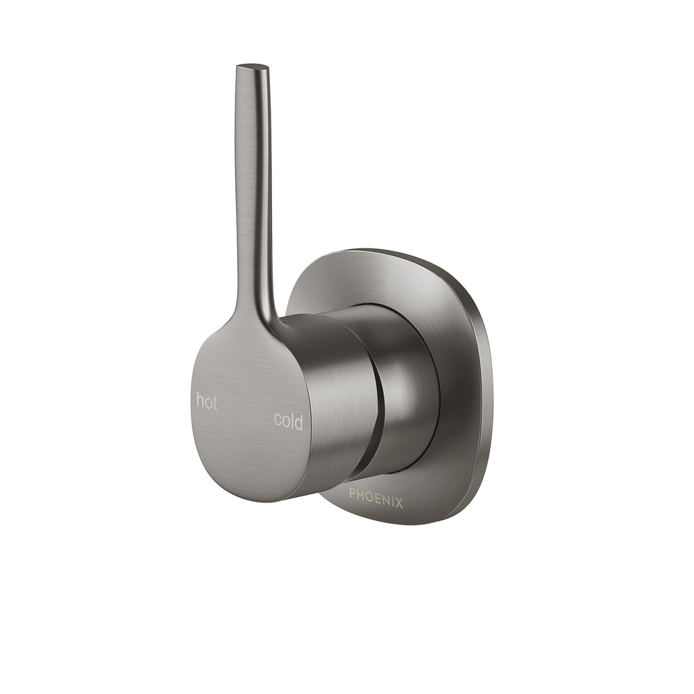 PHOENIX VASK SWITCHMIX SHOWER / WALL MIXER COMPLETE KIT BRUSHED CARBON