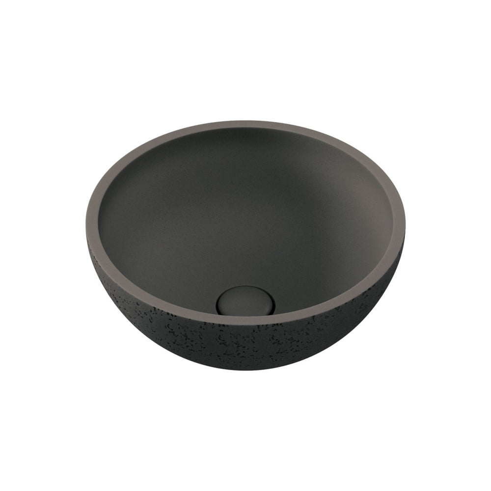 FIENZA ALBA CONCRETE ABOVE COUNTER BASIN WARM GREY 362MM