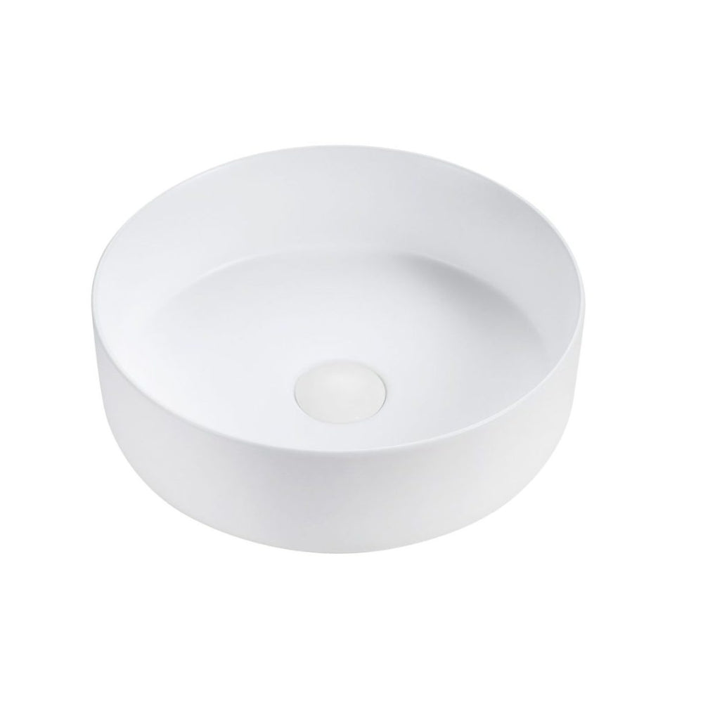 BELLA VISTA ROTONDA ABOVE COUNTER BASIN MATTE WHITE 360MM