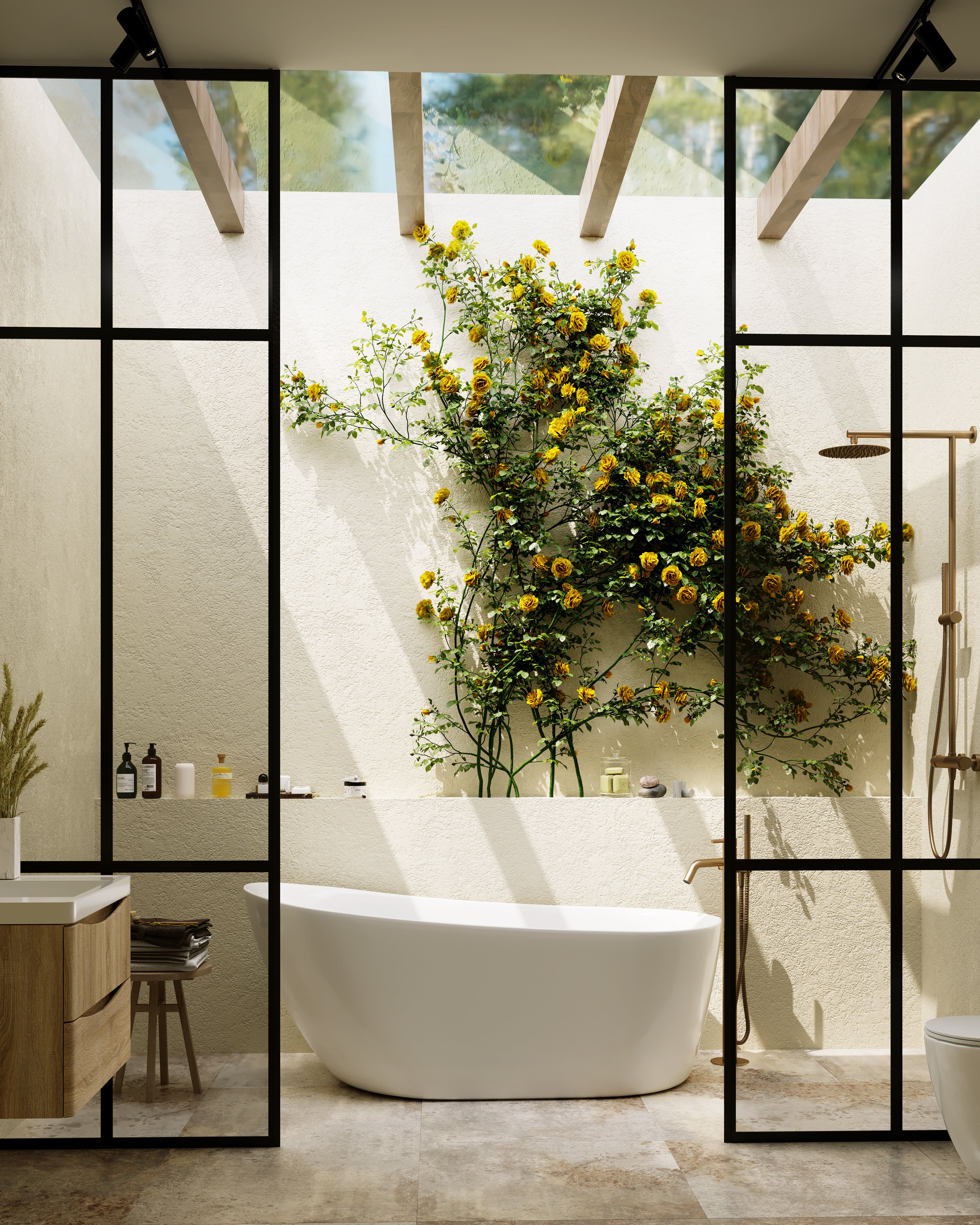 BELBAGNO ROMANO FREE STANDING BATHTUB SEMI GLOSS WHITE (AVAILABLE IN 1500MM AND 1700MM)