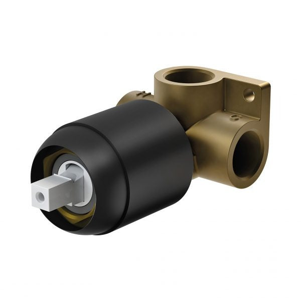 PHOENIX ARLO SHOWER AND WALL MIXER WITH TRIM KIT AND BODY MATTE BLACK