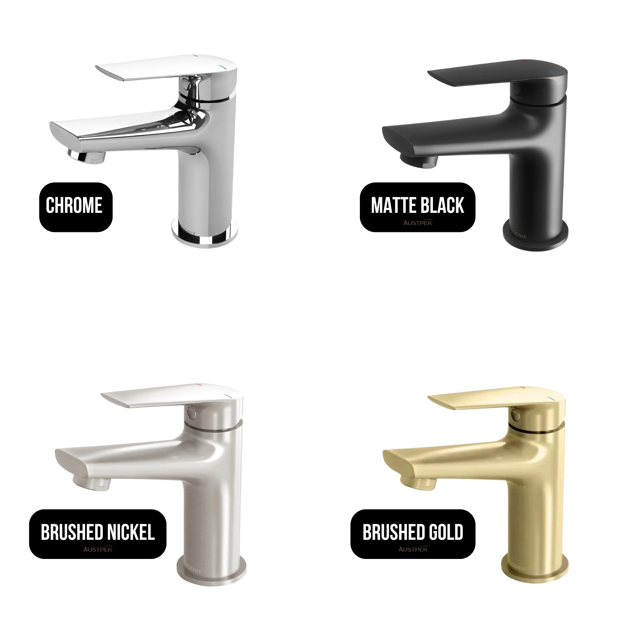 PHOENIX ARLO LEAD FREE BASIN MIXER 152MM CHROME