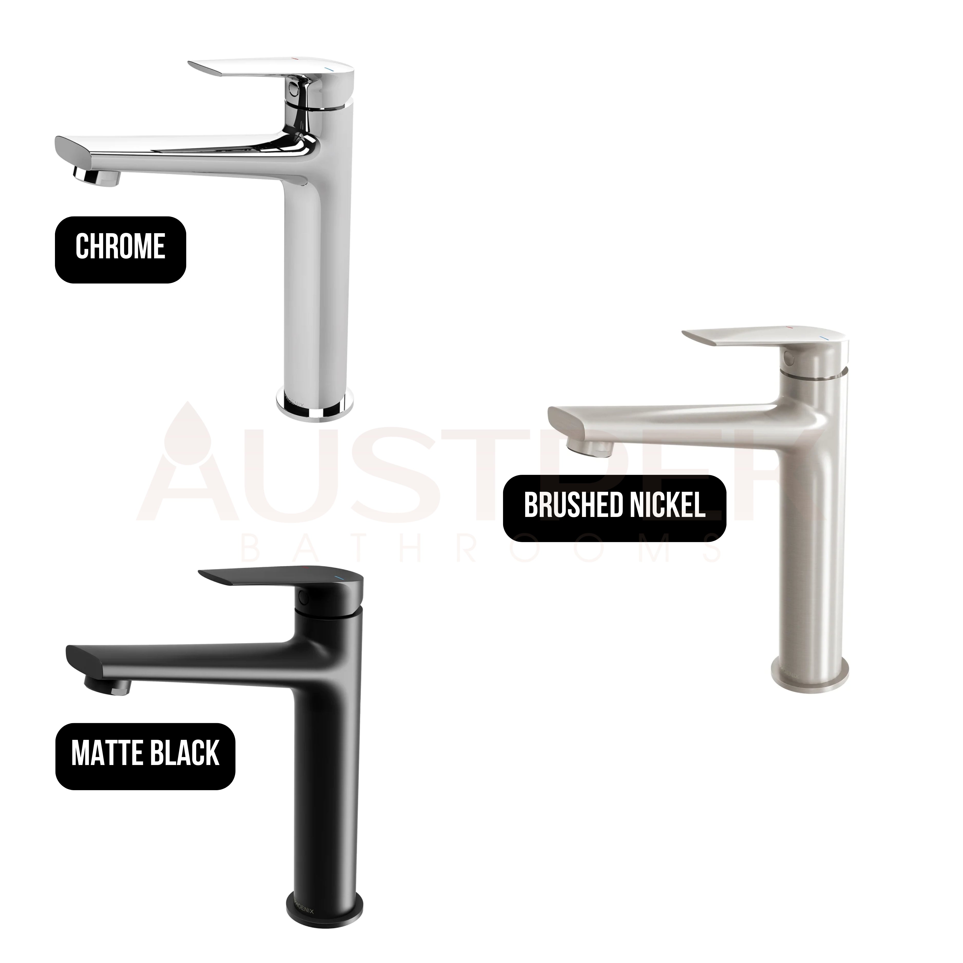 PHOENIX ARLO LEAD FREE VESSEL MIXER 242MM CHROME