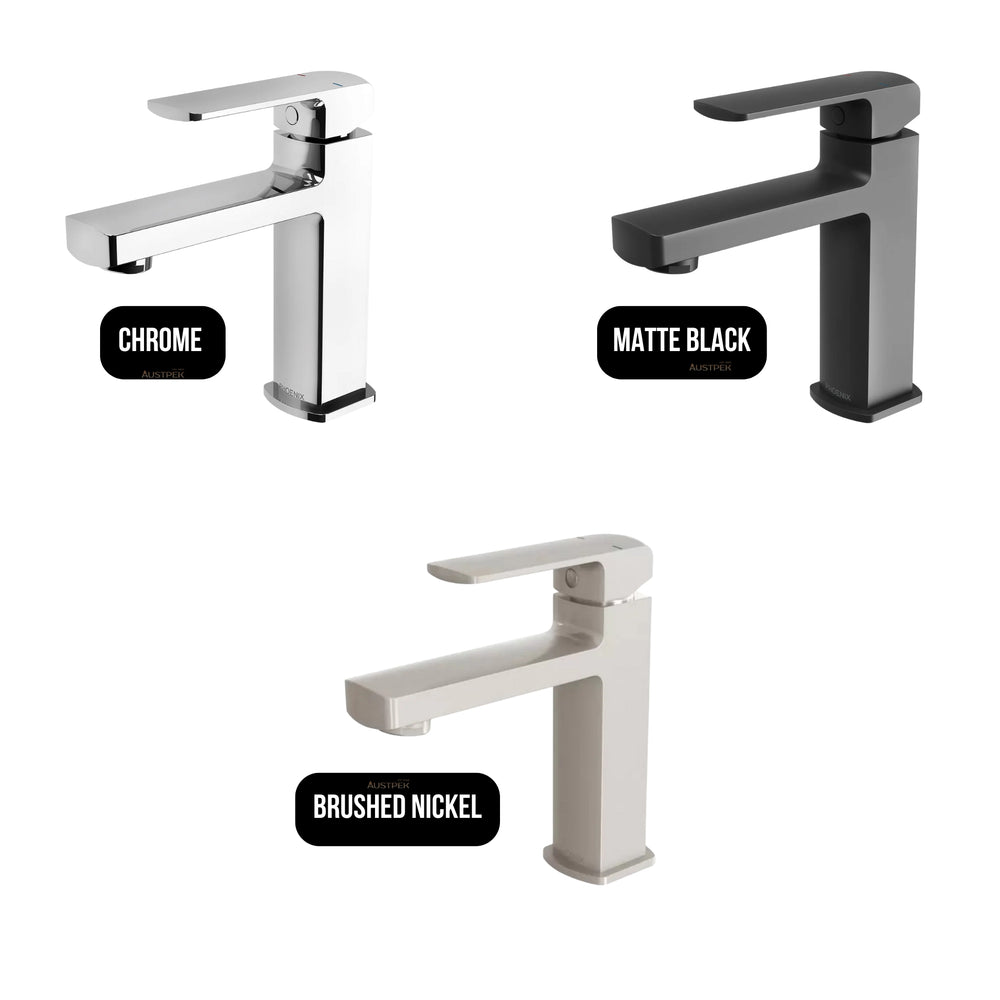 PHOENIX TEVA BASIN MIXER 166MM MATTE BLACK