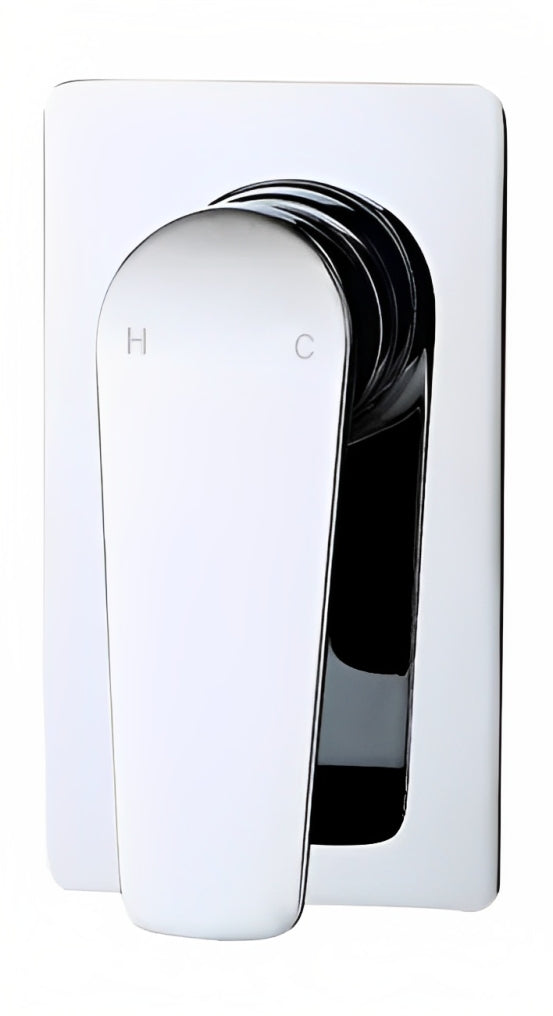 INSPIRE ZEVIO SHOWER WALL MIXER 125MM CHROME